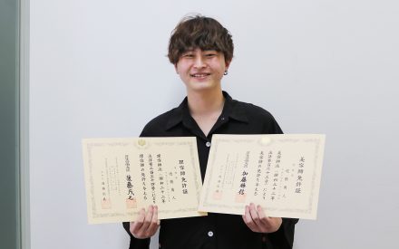 近藤 勇人さん　（理容学科 卒業／新居浜東高校出身）