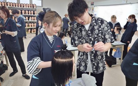 パーマ講習✂実践編