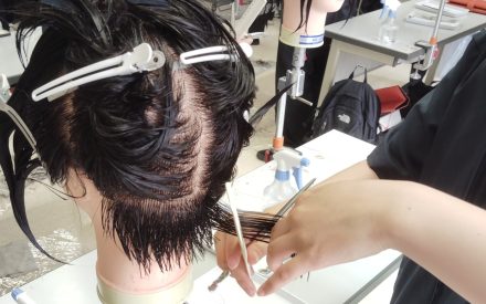 グラデーションカット✂