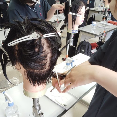 グラデーションカット✂