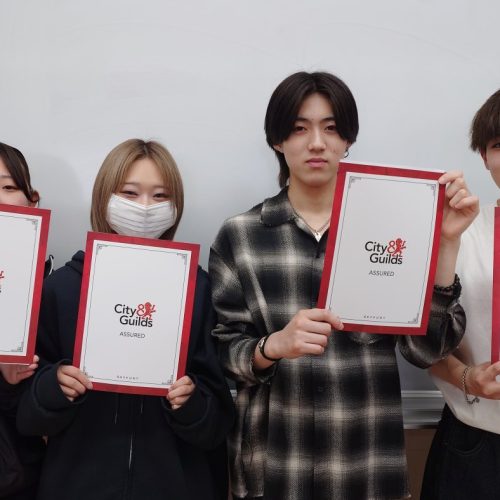 City&Guilds✂合格者表彰