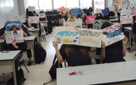 学園祭(ポップ)準備中！