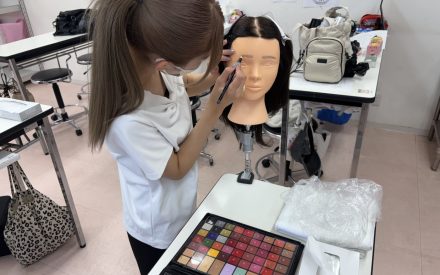 メイクアップ技術検定1級 実習✰