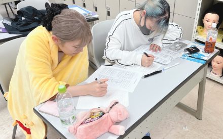 テスト対策座学風景