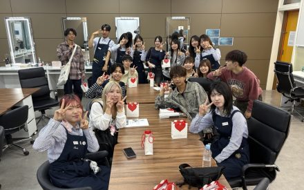韓国研修旅行✂💄講議と高校生との交流会✰