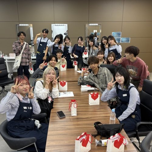 韓国研修旅行✂💄講議と高校生との交流会✰