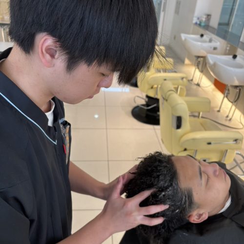 💆‍♂️ヘッドスパ実習💆‍♀️