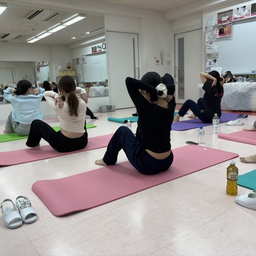 人生初ピラティスレッスン♪