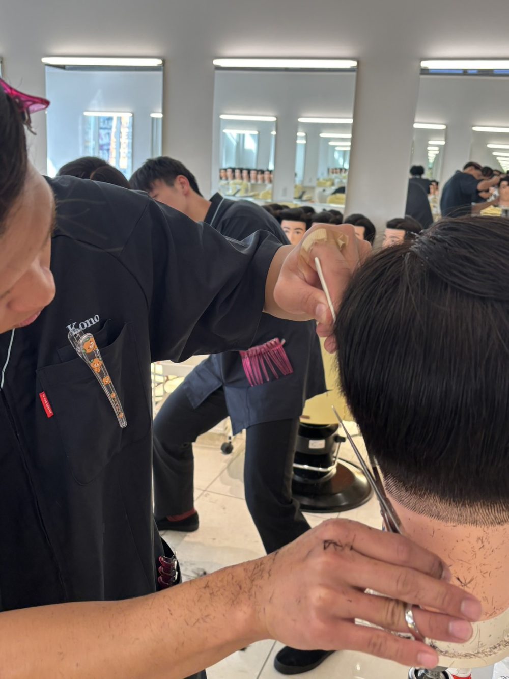 カットバンをしています