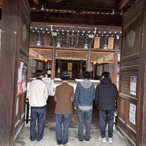 「いよいよ、本番。」